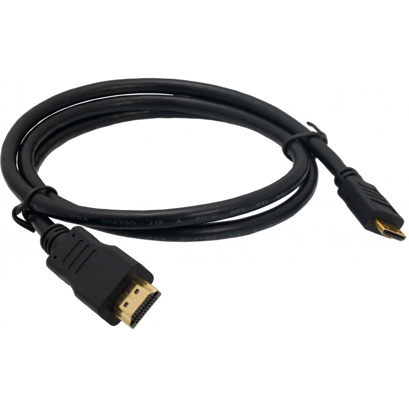 mini HDMI to HDMI 1.5m cable/v-z701/008668